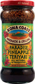 3 PACK of Kona Coast Marinade & Grilling Sauce Paradise Pineapple Teriyaki -- 15 fl oz
