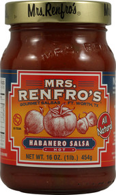 3 PACK of Mrs. Renfros Habanero Salsa Hot -- 16 oz