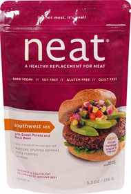 3 PACK of Neat Foods Vegan Meat Replacement Southwest Mix -- 5.5 oz