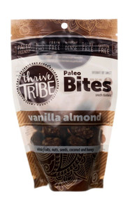 3 PACK of Thrive Tribe Bites Paleo Snack Clusters Gluten Free Vanilla Almond -- 6 oz