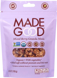 3 PACK of MadeGood Mixed Berry Granola Minis -- 3.5 oz