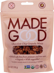 3 PACK of MadeGood Granola Minis Chocolate Chip -- 3.5 oz