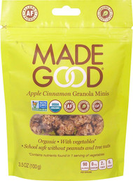 3 PACK of MadeGood Apple Cinnamon Granola Minis -- 3.5 oz