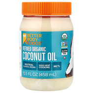 <img alt="BetterBody Foods, Refined Organic Coconut Oil, 15.5 fl oz (458 ml)" title="BetterBody Foods, Refined Organic Coconut Oil, 15.5 fl oz (458 ml),897922002485"