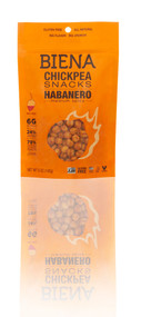 3 PACK of Biena Chickpea Snacks Habanero -- 5 oz