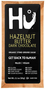 3 PACK OF Hu, Hazelnut Butter  Dark Chocolate, 2.1 oz (60 g),Hu, Hazelnut Butter  Dark Chocolate, 2.1 oz (60 g)