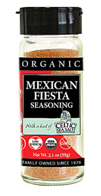 3 PACK of Selina Naturally Organic Mexican Fiesta Seasoning with a Hint of Celtic Sea Salt -- 1.73 oz