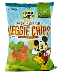 3 PACK of Good Health Inc. Mickey Shaped Veggie Chips -- 6.75 oz