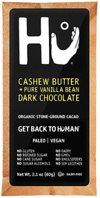 3 PACK OF Hu, Cashew Butter + Pure Vanilla Bean Dark Chocolate, 2.1 oz (60 g),Hu, Cashew Butter + Pure Vanilla Bean Dark Chocolate, 2.1 oz (60 g)