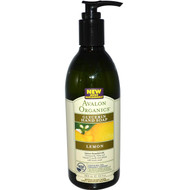 3 PACK of Avalon Organics, Glycerin Hand Soap, Refreshing Lemon, 12 fl oz (355 ml)