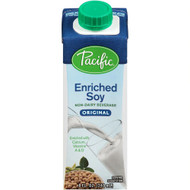 3 PACK of Pacific Foods Enriched Soy Non-Dairy Beverage Original -- 8 fl oz
