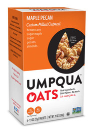 3 PACK of Umpqua Oats Insane Grains Oatmeal with Quinoa & Chia Gluten Free Maple Pecan Harvest -- 6 Packets