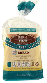 3 PACK of Ener-G Select Gluten Free Deli-Style White Bread -- 16 oz