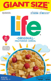 3 PACK of Quaker Life Multigrain Cereal Original -- 24.8 oz