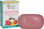 3 PACK of Roots & Fruits Bar Soap Rosehip Seed Oil -- 5 oz