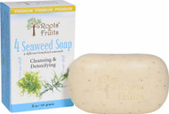 3 PACK of Roots & Fruits Bar Soap 4 Seaweed -- 5 oz
