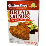 3 PACK of Kinnikinnick Bread Crumbs Panko Style Gluten Free -- 12.5 oz