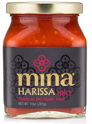 3 PACK of Mina Harissa Moroccan Red Pepper Sauce Spicy -- 10 oz