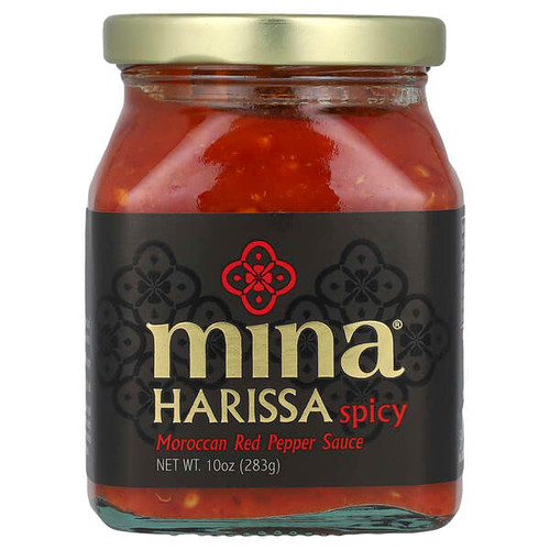 <img alt="Mina, Harissa, Moroccan Red Pepper Sauce, Spicy, 10 oz (283 g)" title="Mina, Harissa, Moroccan Red Pepper Sauce, Spicy, 10 oz (283 g),852955007050"