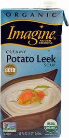 3 PACK of Imagine Foods Organic Soup Creamy Potato Leek -- 32 fl oz