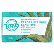 <img alt="Toms of Maine, Natural Beauty Bar Soap with Aloe Vera, Fragrance-Free, Sensitive, 5 oz (141 g)" title="Toms of Maine, Natural Beauty Bar Soap with Aloe Vera, Fragrance-Free, Sensitive, 5 oz (141 g),077326450871"
