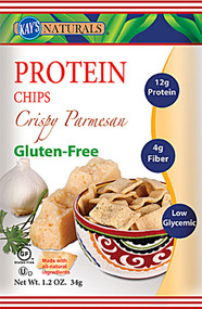 3 PACK of Kays Naturals Protein Chips Crispy Parmesan Cheese -- 6 Bags