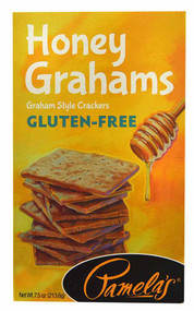 3 PACK of Pamelas Products Gluten-Free Graham Crackers Honey -- 7.5 oz