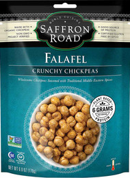 3 PACK of Saffron Road Crunchy Chickpeas Gluten Free Falafel -- 6 oz