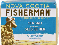 3 PACK of Nova Scotia Fisherman Bar Soap Sea Salt -- 4.8 oz