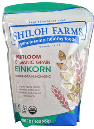 3 PACK of Shiloh Farms Heirloom Organic Einkorn Grain -- 16 oz