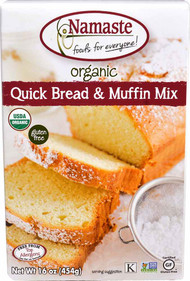 3 PACK of Namaste Foods Organic Quick Bread & Muffin Mix Gluten Free -- 16 oz
