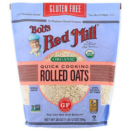 <img alt="Bobs Red Mill, Organic Quick Cooking Rolled Oats, 28 oz (794 g)" title="Bobs Red Mill, Organic Quick Cooking Rolled Oats, 28 oz (794 g),039978013880"