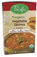 3 PACK of Pacific Foods Organic Soup Gluten Free Vegetable Quinoa -- 17 oz