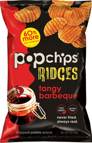3 PACK of Popchips Gluten Free Popped Potato Chips Tangy Barbeque -- 5 oz