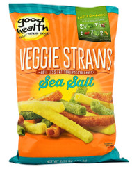 3 PACK of Good Health Inc. Veggie Straws Sea Salt -- 6.75 oz
