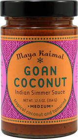 3 PACK of Maya Kaimal Indian Simmer Sauce Goan Coconut -- 12.5 oz