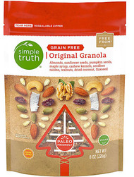 3 PACK of Simple Truth Grain Free Granola Original -- 8 oz