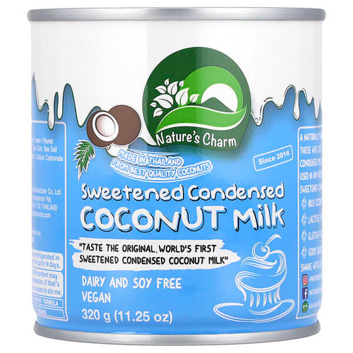 <img alt="Natures Charm, Sweetened Condensed Coconut Milk, 11.25 oz (320 g)" title="Natures Charm, Sweetened Condensed Coconut Milk, 11.25 oz (320 g),093856992193"