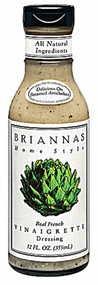 3 PACK of Briannas Home Style Dressing French Vinaigrette -- 12 fl oz