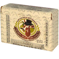 Tierra Mia Organics, Raw Goat Milk Skin Therapy, Body Soap Bar, Gentlemen's Soap, 3.8 oz (Discontinued Item)