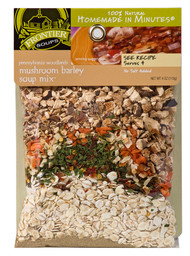 3 PACK of Frontier Soups Homemade In Minutes Pennsylvania Woodlands Mushroom Barley Soup Mix -- 4 oz