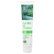 <img alt="Desert Essence, Tea Tree Oil Toothpaste, Fennel, 6.25 oz (176 g)" title="Desert Essence, Tea Tree Oil Toothpaste, Fennel, 6.25 oz (176 g),718334220819"