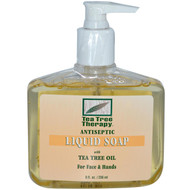 Tea Tree Therapy, Antiseptic, Liquid Soap, 8 fl oz (236 ml) (Discontinued Item)