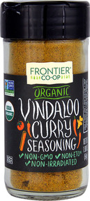 3 PACK of Frontier Co-Op Organic Vindaloo Curry Seasoning -- 1.9 oz