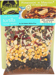 3 PACK of Frontier Soups Homemade In Minutes Gluten Free South of the Border Tortilla Soup Mix -- 4.5 oz