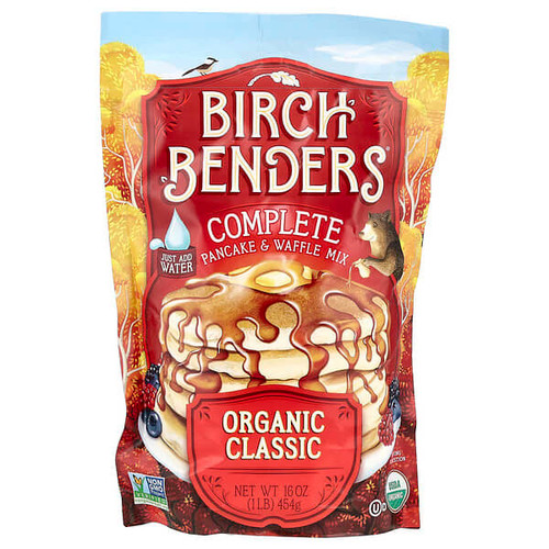<img alt="Birch Benders, Complete Pancake & Waffle Mix, Organic Classic, 16 oz (454 g)" title="Birch Benders, Complete Pancake & Waffle Mix, Organic Classic, 16 oz (454 g),856017003387"