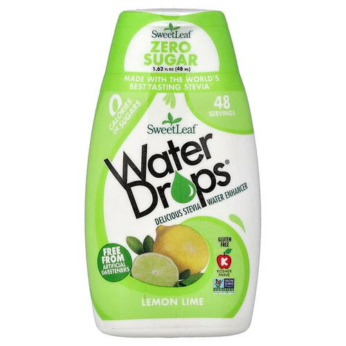 <img alt="SweetLeaf Stevia, Water Drops, Delicious Stevia Water Enhancer, Lemon Lime, 1.62 fl oz (48 ml)" title="SweetLeaf Stevia, Water Drops, Delicious Stevia Water Enhancer, Lemon Lime, 1.62 fl oz (48 ml),716123128490"