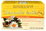 3 PACK of Bigelow Tea Herbal Tea Caffeine Free Chamomile Vanilla & Honey -- 20 Tea Bags