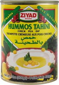3 PACK of Ziyad Brand All Natural Hummos Tahini Chick Pea Dip -- 14 oz