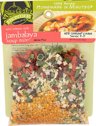 3 PACK of Frontier Soups Homemade In Minutes Gluten Free New Orleans Jambalaya Soup Mix -- 4.5 oz